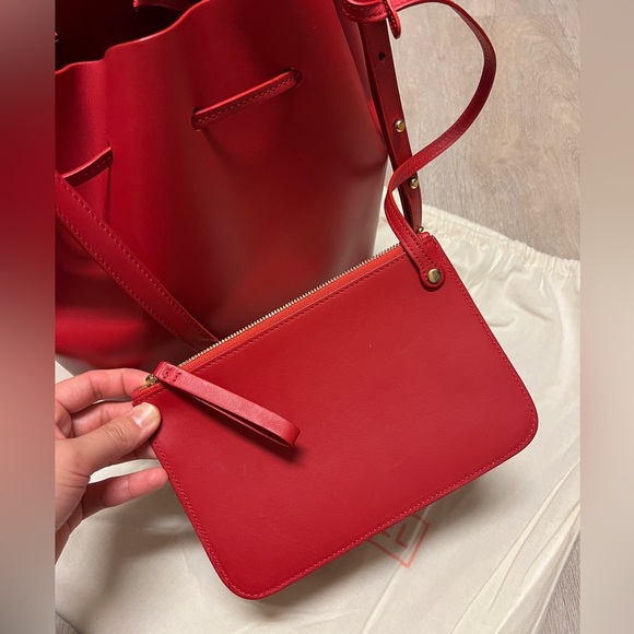 Mansur Gavriel Calfskin bucket bag - Picture 5 of 9